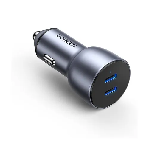 UGREEN 70594 50W Dual USB-C PD Fast Car Charger