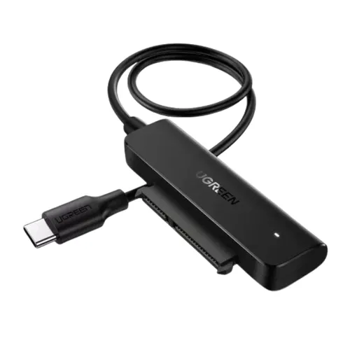 Ugreen 70610 Adapter 2.5 '' SATA III 3.0 HDD SSD - USB Type C 3.2 Gen 1 (SuperSpeed USB 5 GBPS)