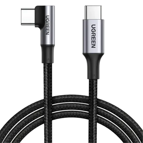 Ugreen 70643 100W USB-C to USB-C PD 90° Cable 1M