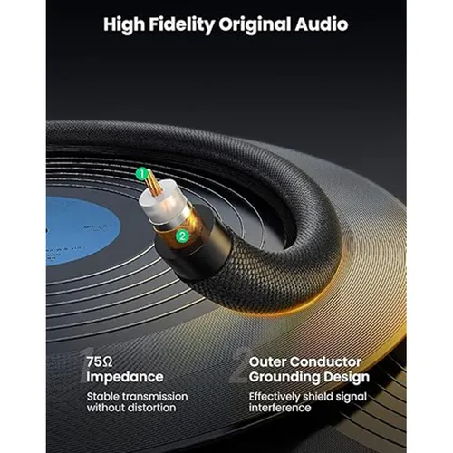 UGREEN 70684 RCA Coaxial Audio Cable