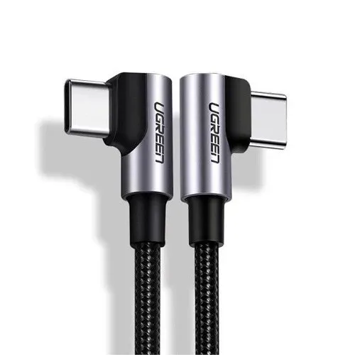 UGREEN 70696 ANGLED USB-C TO C CABLE BRAIDED 1M