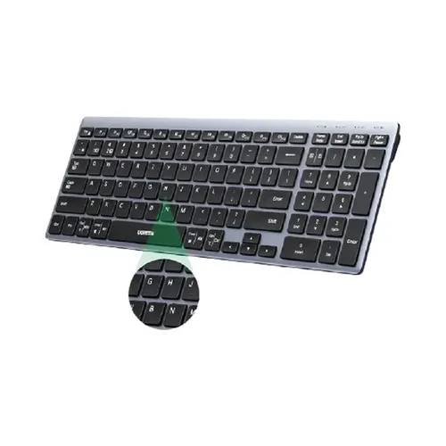 UGREEN 75163 Multi-Mode Rechargeable Bluetooth & Wireless Keyboard