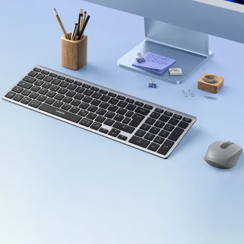 UGREEN 75163 Multi-Mode Rechargeable Wireless & Bluetooth Keyboard – K552