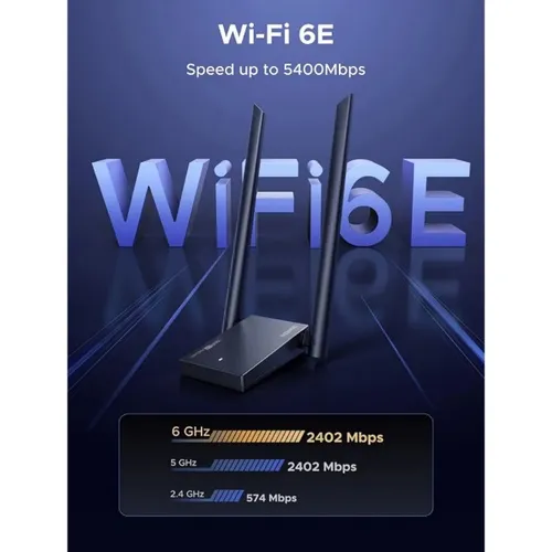 UGREEN 75917 AX5400 WiFi 6E WiFi Adapter