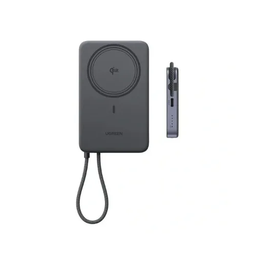 UGREEN 75982B 10000mAh 15W Qi2 MagFlow Air Magnetic Power Bank