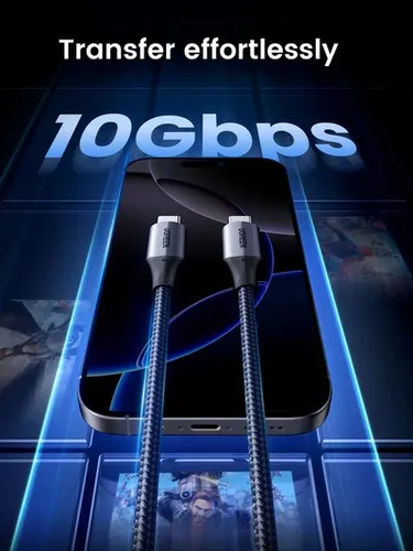 UGREEN 80150 240W USB-C to USB-C Gen 2 10Gbps Charging Cable