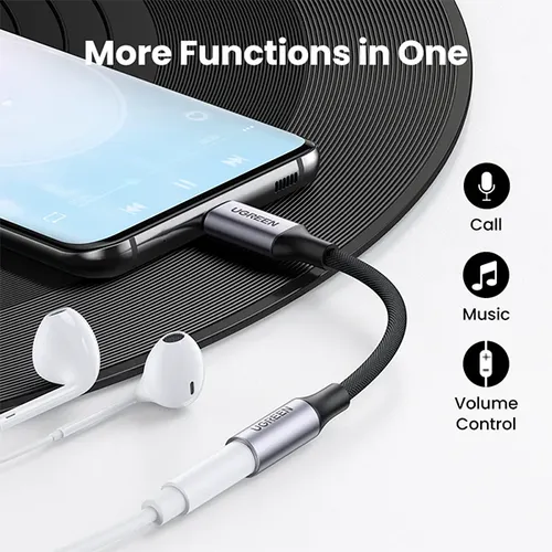 UGREEN 80154 Type-C to 3.5mm Female Jack Audio Adapter