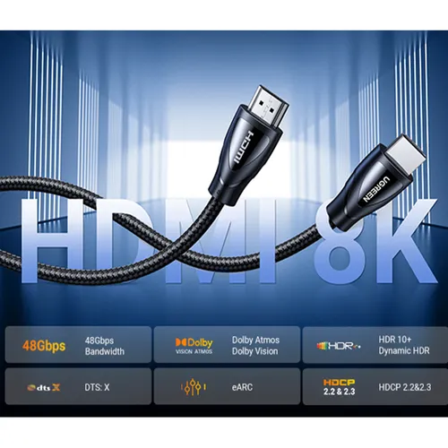 UGREEN 80404 8K HDMI 3M Male to Male Cable