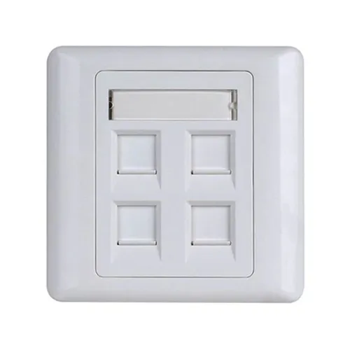 UGREEN 80443 4 Port Wall Face Plate