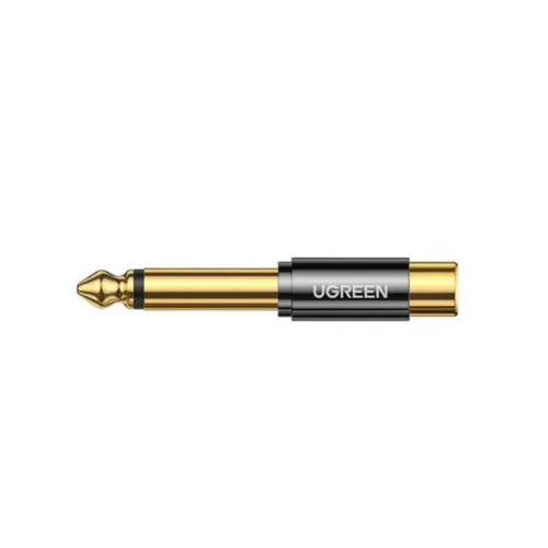 UGREEN 80731 6.35mm Male To RCA Female Adapter