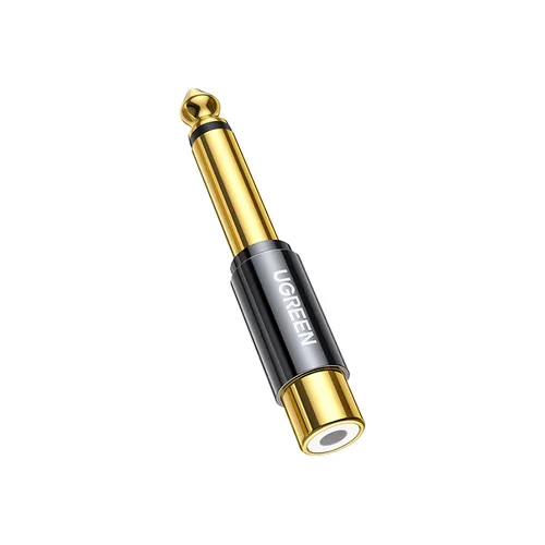 UGREEN 80731 6.35MM Male to RCA Female Adapter