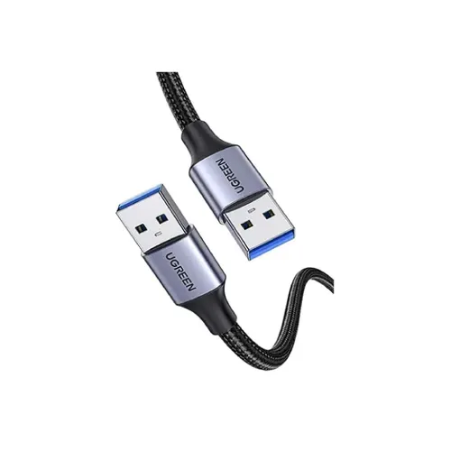 Ugreen – 80791 USB-A male to USB-A male USB 3.0 Alu Case Braided Cable 2m