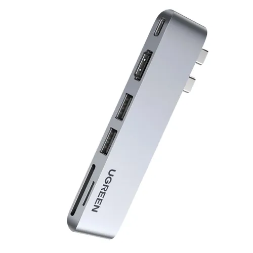 UGREEN 80856 Thunderbolt Dual Port Type-C Multifunction Adapter CM380