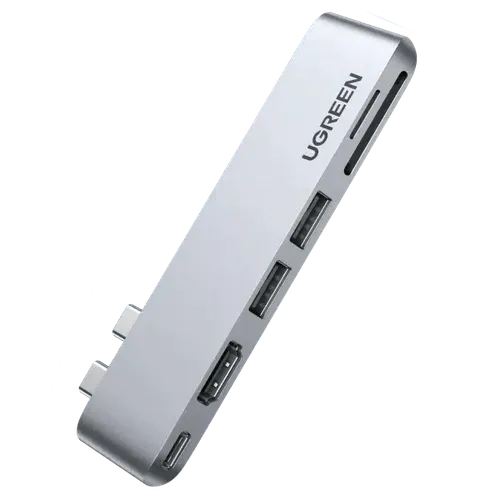 UGREEN 80856 USB C Hub Adapter for MacBook Pro/Air 2021 to 2016 with 4K HDMI SD TF Card Reader