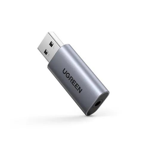 Ugreen 80864 2 in 1 USB External Sound Card Audio Adapter
