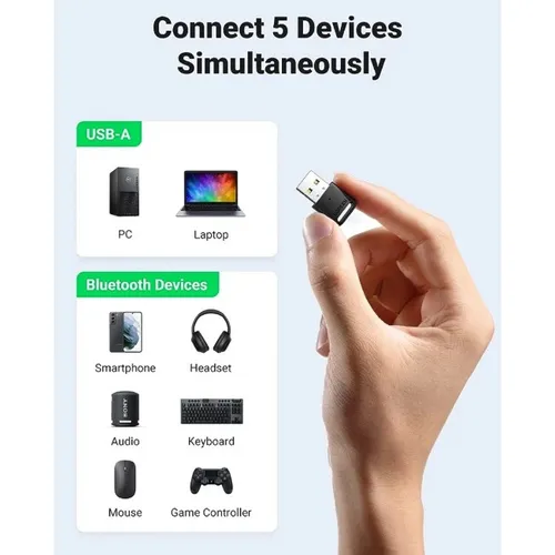 UGREEN 80890 Bluetooth 5.0 USB Adapter