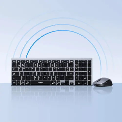 UGREEN 85513 Bluetooth & Wireless Keyboard and Mouse Combo