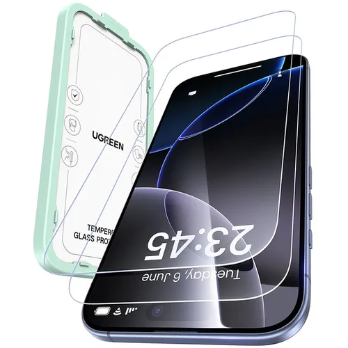 UGREEN 85984 Screen Protector for iPhone 17 Pro - 2 Pack