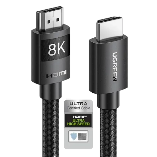 UGREEN 8K HDMI 2.1 Cable Male to Male Braided 2m - 40180