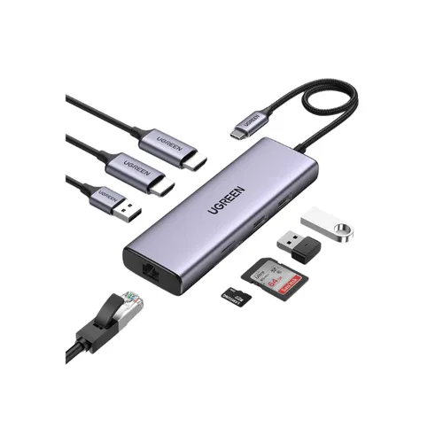 Ugreen 9-in-1 USB-C Multifunction Adapter – 90119
