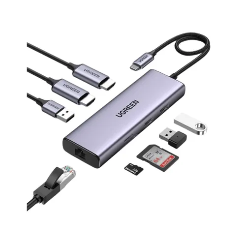 UGREEN 90119 9-in-1 USB-C Multifunction Hub Adapter