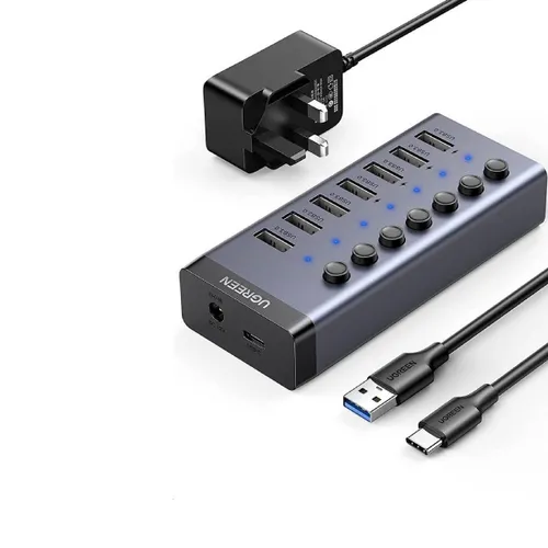 UGREEN 90306 USB-C To 7- Port USB 3.0 Hub