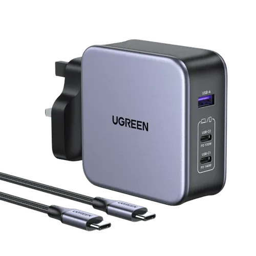 Ugreen 90322 Nexode 3-Port PD Gan C-C 140W Fast Charger