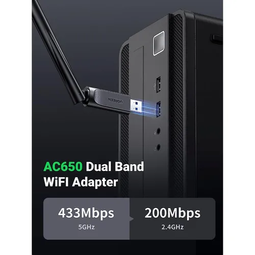 UGREEN 90339 AC650 USB WiFi Adapter