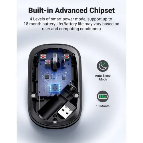 UGREEN 90372 Portable Wireless Mouse
