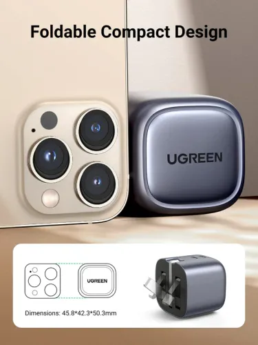 UGREEN 90399 Nexode 45W GaN Wall Charger 2-Ports