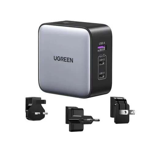 UGREEN 90409 Nexode GaN 65W 3 Port Charger