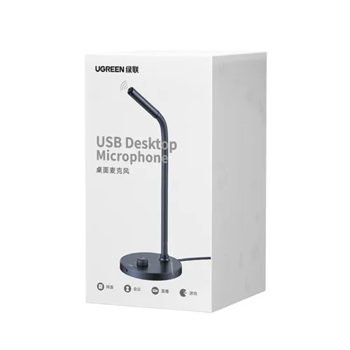 Ugreen 90416 USB microphone with stand black (CM564)