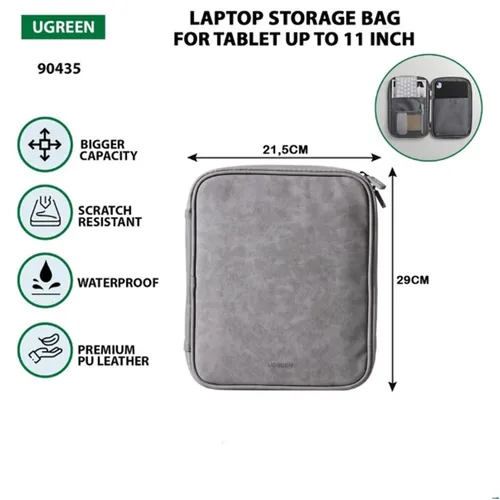 UGREEN 90435 LP573 11 inch Storage Pouch for iPad