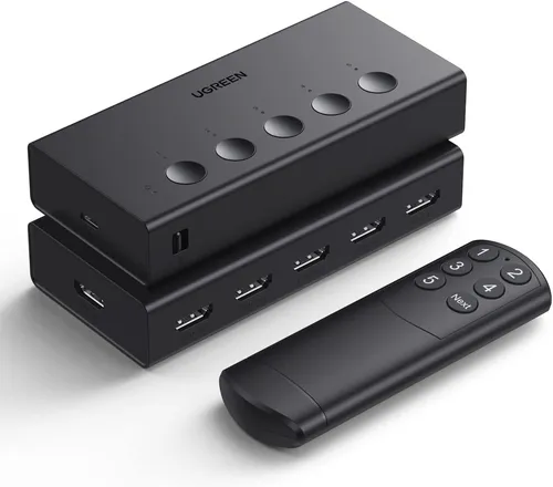 UGREEN 90512 HDMI Switch 5-in-1 Out HDMI Splitter