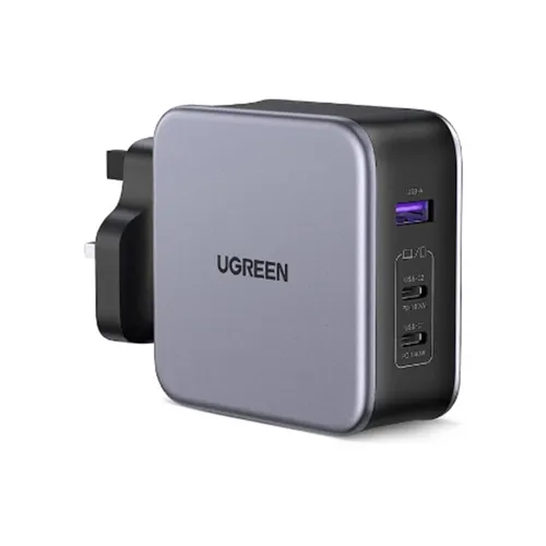 UGREEN 90548 Nexode 140W USB +Dual USB-C GaN Fast Charger with Type-C Cable