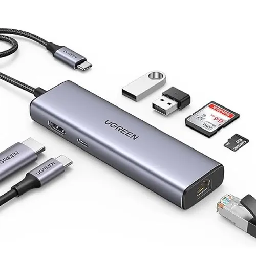 UGREEN 90568 7-in-1 USB-C Hub 4K@30Hz HDMI RJ45 Ethernet
