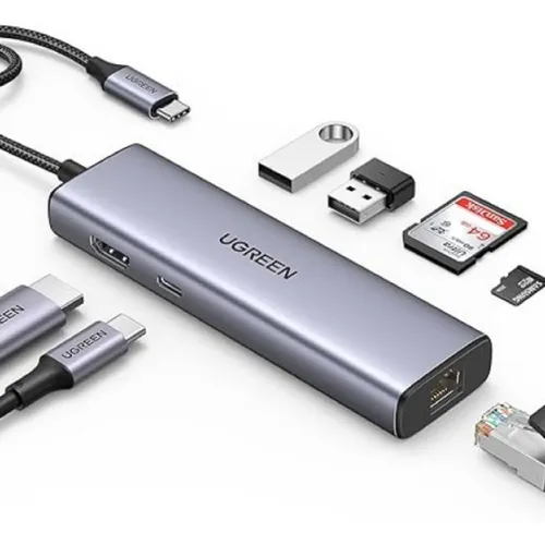 UGREEN 90568 7-in-1 USB-C Multifunctional Adapter