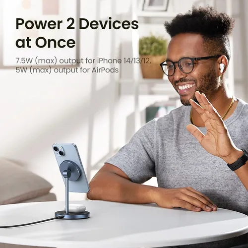 UGREEN 90668 2-in-1 Wireless Charger