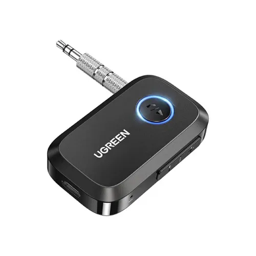 Ugreen 90748 3.5mm Aux Bluetooth 5.3 Audio Transfer Adapter for Vehicle