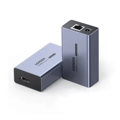 UGREEN 90811EU CM609 HDMI Over Ethernet 50m Extender with EU Adapter