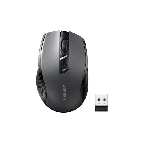 UGREEN 90855 Ergonomic Wireless Mouse ( 2.4G Wireless &amp; Bluetooth ) MU006