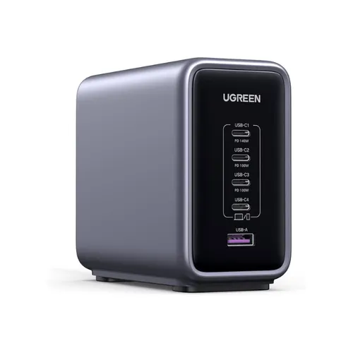 Ugreen 90904B Nexode 300W GAN Wall USB-C Charger 5 Ports