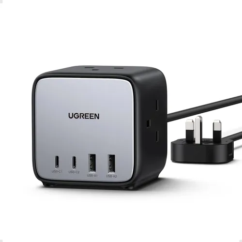 UGREEN 90906 65W USB C GaN Charging Station-7 Ports Desktop Charger
