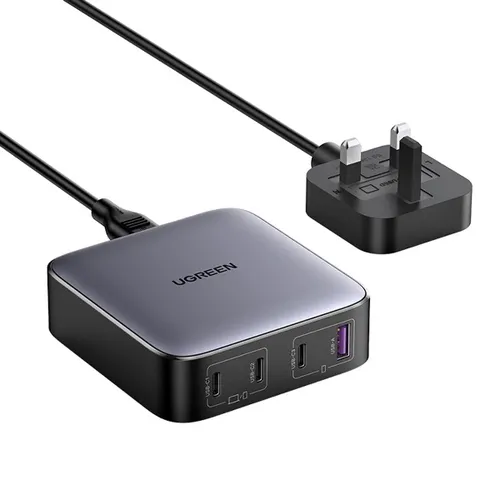 UGREEN 90929  Nexode 100W GaN Desktop Charger 4-Ports (UK)