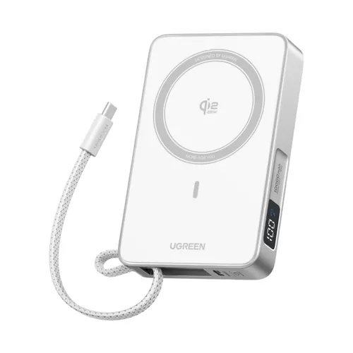 UGREEN 95027B 30W 10000mAh MagFlow Magnetic Wireless Fast Charging Power Bank (PB773)