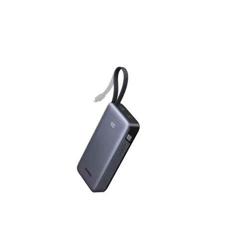 UGREEN 95178B Nexode 55W 20000mAh Power Bank with Built-in Cable