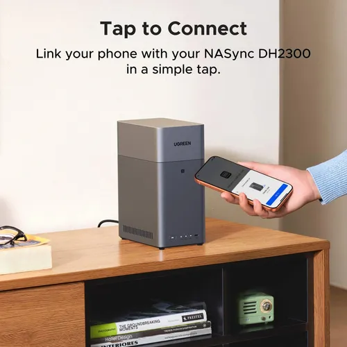 UGREEN 95544 NASync DH2300 2 Bay NAS with 60TB Max Storage Support