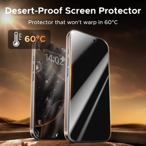 UGREEN 95606 iPhone 17 Air Privacy Screen Protector 2-Pack