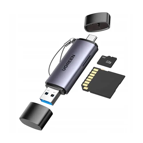 UGREEN CM185 50706 2-in-1 USB-C & USB 3.0 SD/TF Card Reader