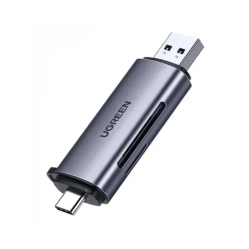 UGREEN CM185 50706 2-in-1 USB-C &amp; USB 3.0 SD/TF Card Reader